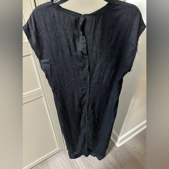 Zara Creased effect long dress with slit in the front - Picture 3 of 3